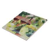 庭1914年(w/c紙で) タイル (側面)