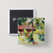 庭1914年(w/c紙で) 缶バッジ (正面&裏面)