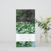 庭5のはす悔やみや弔慰は3感謝していしています サンキューカード (スタンド正面)