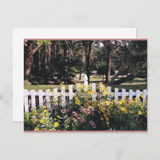 庭 ポストカード (正面/裏面)