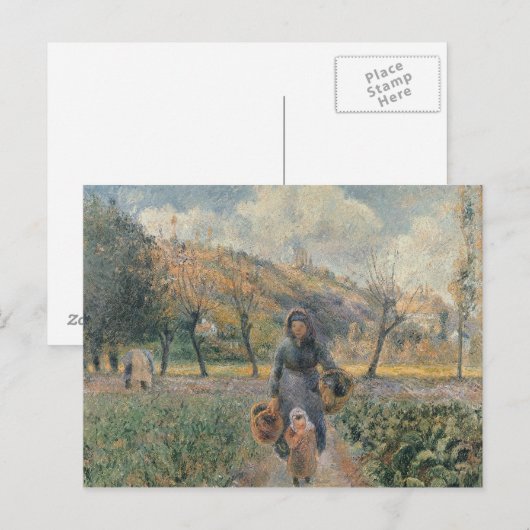 庭 ポストカード (正面/裏面)