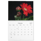 庭、2014の花のカレンダーの美しい カレンダー (2月 2027)