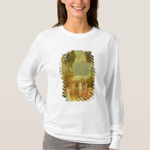 庭、c.1820 (パネルの油) tシャツ