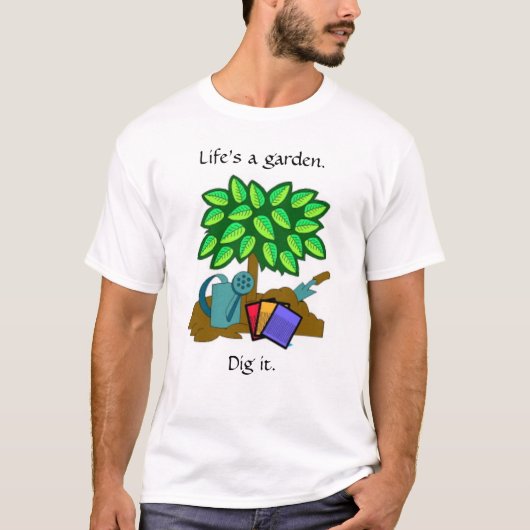 庭 Tシャツ (正面)