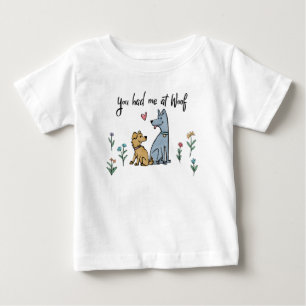 庭III の犬Woofで私がありました ベビーTシャツ