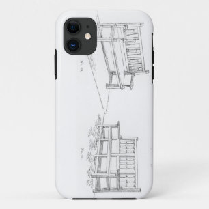 「庭Maの芸術そして技術からの庭座席、 iPhone 11 ケース