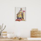 康通（1662年～1722年）中国の満州天皇 ポスター (キッチン)