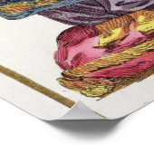 康通（1662年～1722年）中国の満州天皇 ポスター (角)