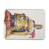 康通(1662年~1722年)中国の満州天皇 マグネット (横)