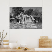 廃ガソリンスタンド ポスター (キッチン)