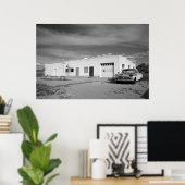 廃ガソリンスタンド ポスター (ホームオフィス)