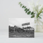 廃ストリップクラブはがき ポストカード (スタンド正面)