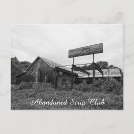 廃ストリップクラブはがき ポストカード