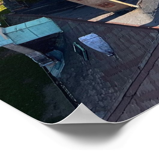 廃城 ポスター (角)