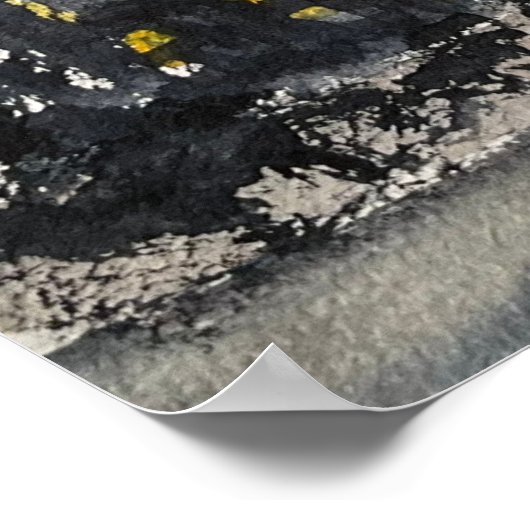 廃墟から ポスター (角)