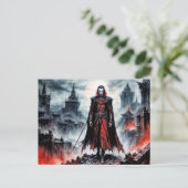 廃墟となった都市の吸血鬼の戦士 ポストカード (スタンド正面)