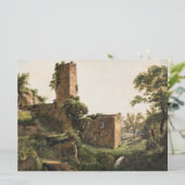 廃墟のある風景(古代の廃墟建物) カード (スタンド正面)