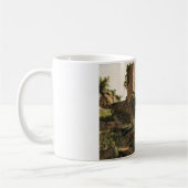 廃墟のある風景(古代の廃墟建物) コーヒーマグカップ (左)