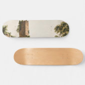 廃墟のある風景(古代の廃墟建物) スケートボード (横)