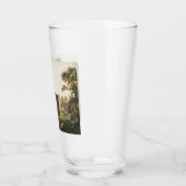 廃墟のある風景(古代の廃墟建物) タンブラーグラス (左)