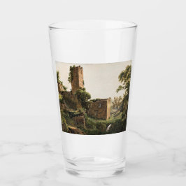 廃墟のある風景(古代の廃墟建物) タンブラーグラス