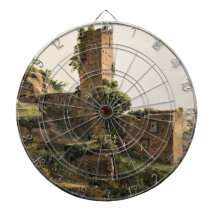 廃墟のある風景(古代の廃墟建物)