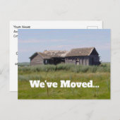 廃墟ファームハウス「引っ越しました」  シーズンポストカード (正面/裏面)