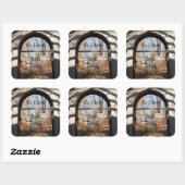 廃墟蔵書票を抜けて スクエアシール (シート)