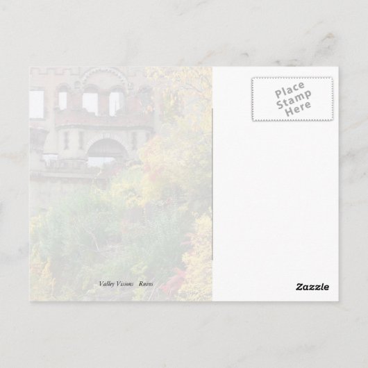 廃墟 ポストカード (裏面)