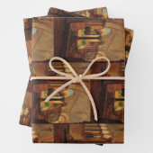 廃棄された修道院の中庭 ラッピングペーパーシート (インサイチュ)