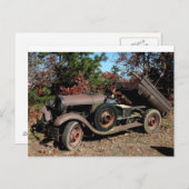 廃棄アンティークトラックはがき ポストカード (正面/裏面)