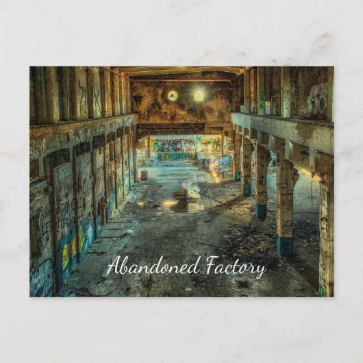 廃棄工場腐敗葉書 ポストカード (正面)