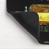 廃棄物処理のごみ収集車のおもしろいな芸術のマウスパッド マウスパッド (コーナー)