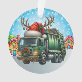 廃棄物管理ごみ台車 オーナメント