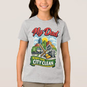 廃棄物管理 トライブレンドTシャツ (正面)