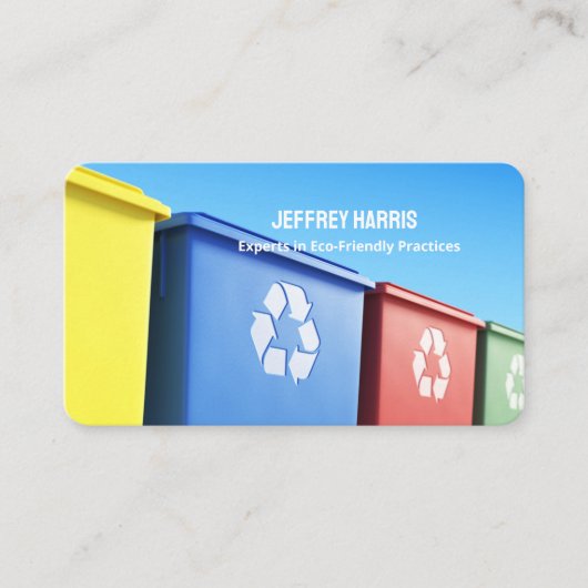 廃棄物管理 名刺 (正面)