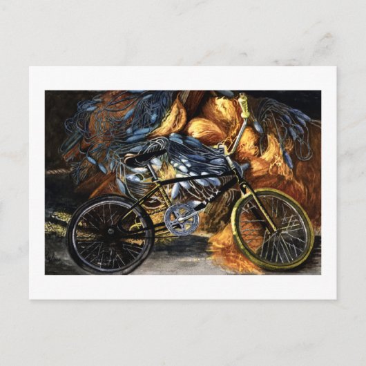 廃棄自転車 ポストカード (正面)