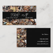 廃棄金属ヤードの撤去リサイクル廃棄物 名刺 (正面/裏面)