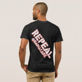 廃止オバマケア Tシャツ (裏面フル)