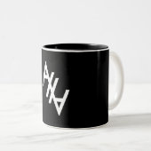 廃止論者のコーヒー・マグ ツートーンマグカップ (正面右)