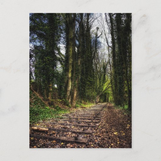 廃線トラックHDR ポストカード (正面)