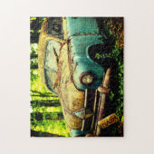 廃車ビンテージカー ジグソーパズル (縦)