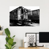 廃車木製の乗用車Le Mastrouポスター ポスター (ホームオフィス)