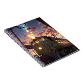 廃車駅アニメスタイル手帳 ノートブック (右側)