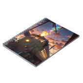 廃車駅アニメスタイル手帳 ノートブック (左側)