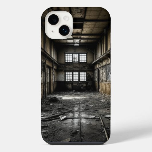 廃駅にて iPhoneケース (裏面)