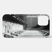 廊下のグレースケール写真 Case-Mate iPhoneケース (裏面 (横))