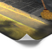 廊下の赤毛の魔女ポスター/プリント ポスター (角)