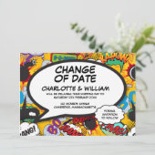 延期されたおもしろいの入力のモダン変更 セーブザデート (スタンド正面)