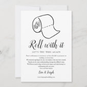 延期された取り消し済み写真の日付の変更 セーブザデート (正面)